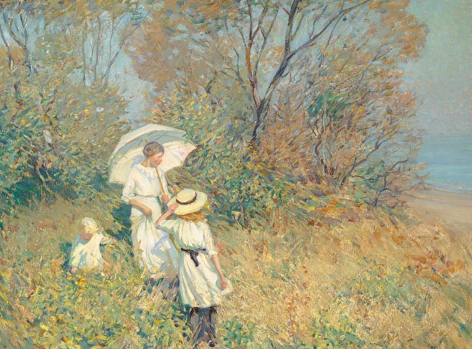 Artist: Helen McNicoll - Sunny September, 1913