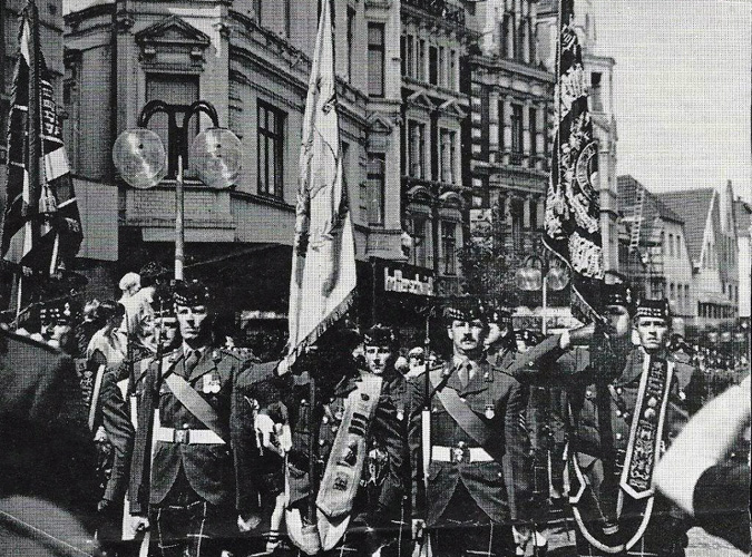 Royal Highland Fusiliers Islerlohn 1967 granted Freedom of Iserlohn