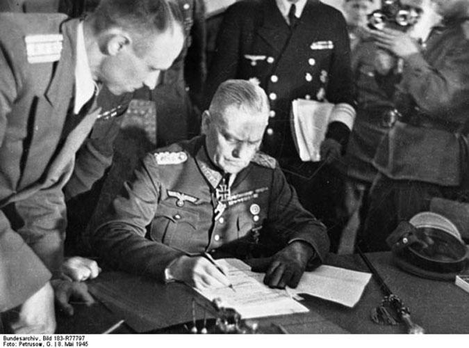 Surrender of Germany - 8 May 1945