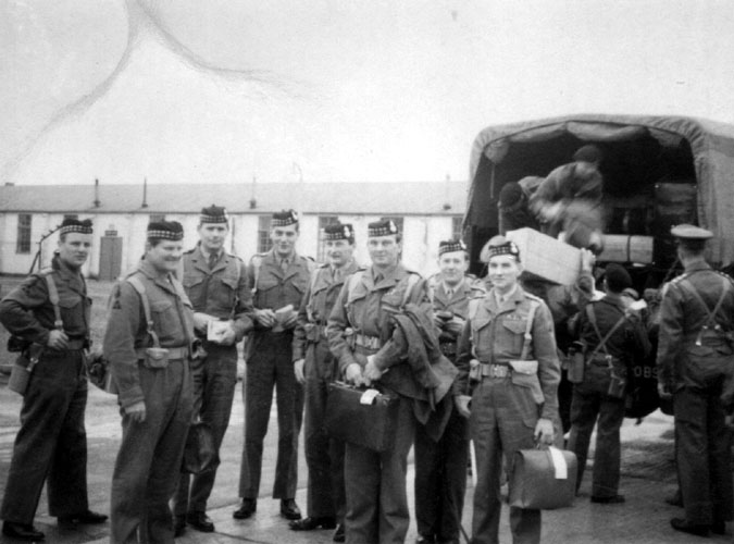 The Royal Scots Fusiliers, 1951 Wupertal with Albert Ward
