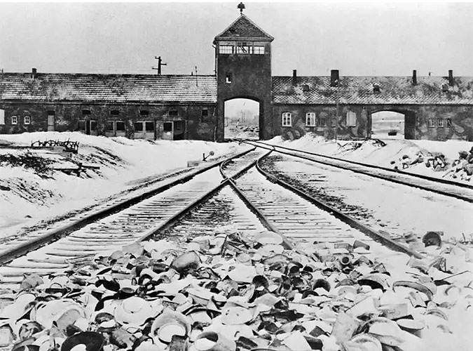 Auschwitz Front Entrance