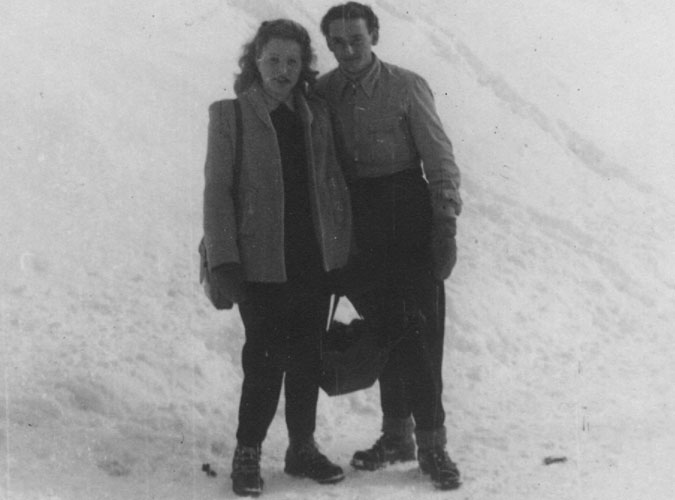 Lothar Besch Uschi Baingo escape to Hundham in 1945