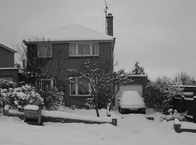Swanston Avenue Edinburgh, 2009 - a year before Mummy died